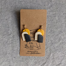 Load image into Gallery viewer, Gateway Earrings - Charcoal