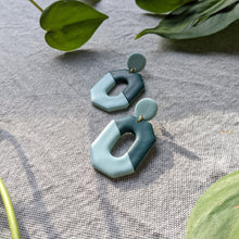 Load image into Gallery viewer, Geo Earrings - Sage